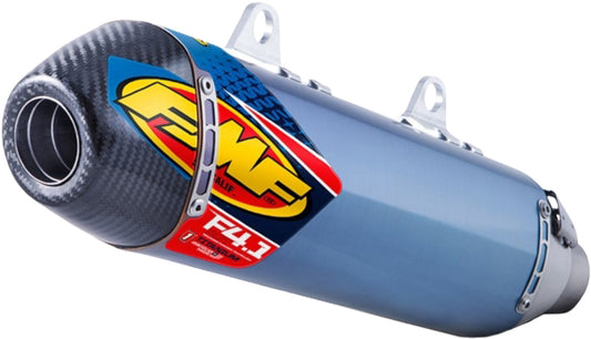 FMF Factory 4.1 RCT Slip-On Muffler with Carbon Endcap for KTM and Husqvarna Offroad Models