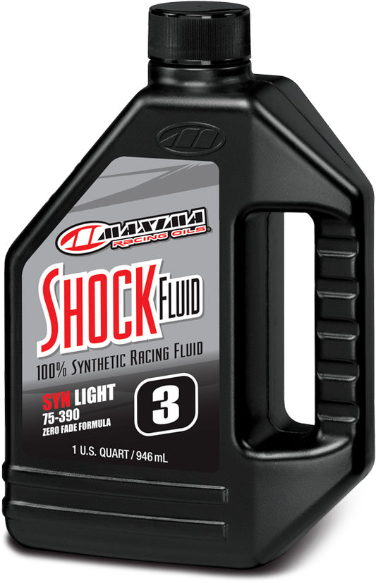 Maxima 50-57901 Shock Fluid 3W - 1 Quart for Motorcycle Suspension
