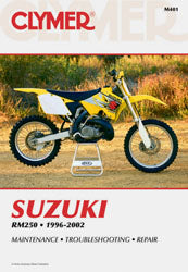 CLYMER Suzuki RM250 Repair Manual (Part #CM401) – Offroad Motorcycle Maintenance Guide