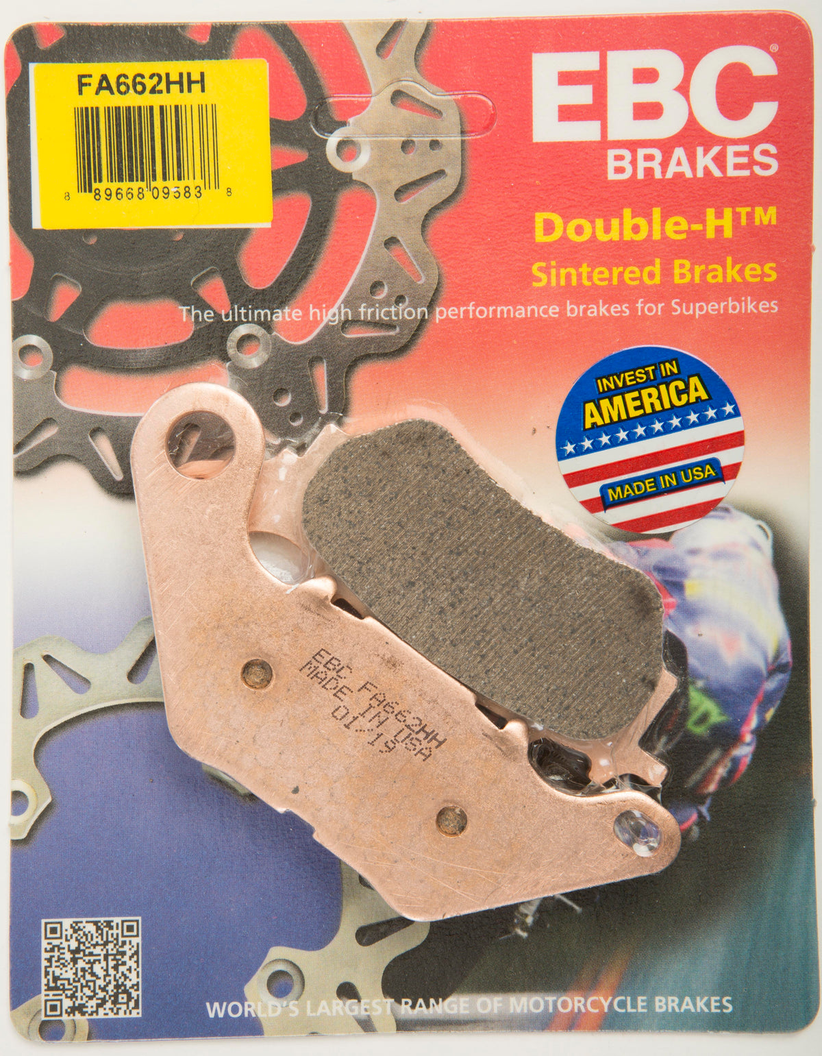 EBC Double-H Sintered Brake Pads for Yamaha YZF-R3 - High Performance Street & Sport Braking