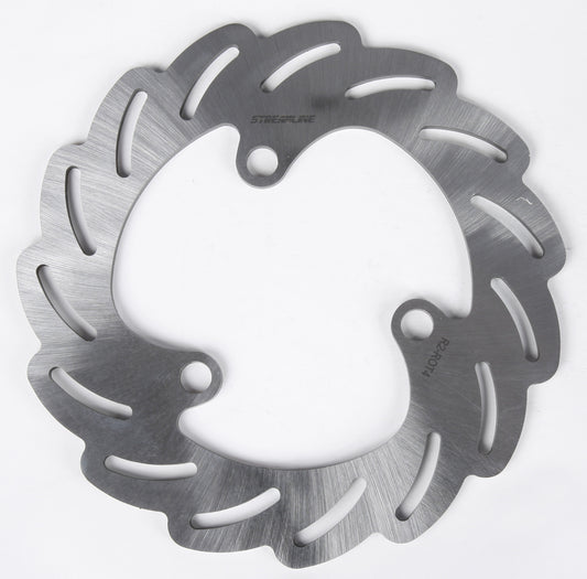 Streamline R2-ROT4 Rear ATV/UTV Brake Rotor - High Carbon Stainless Steel, Laser Cut, Directional Blade Design