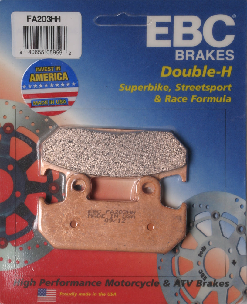 EBC FA203HH Brake Pads for Honda CBR600F F2 (1991-1994) – Street OEM Equivalent