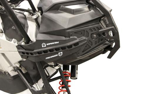 PRO ARMOR NXPFB225-FBK Black Front Bumper for Snowmobile - Fits Polaris 600 and 800 Rush, Switchback Models