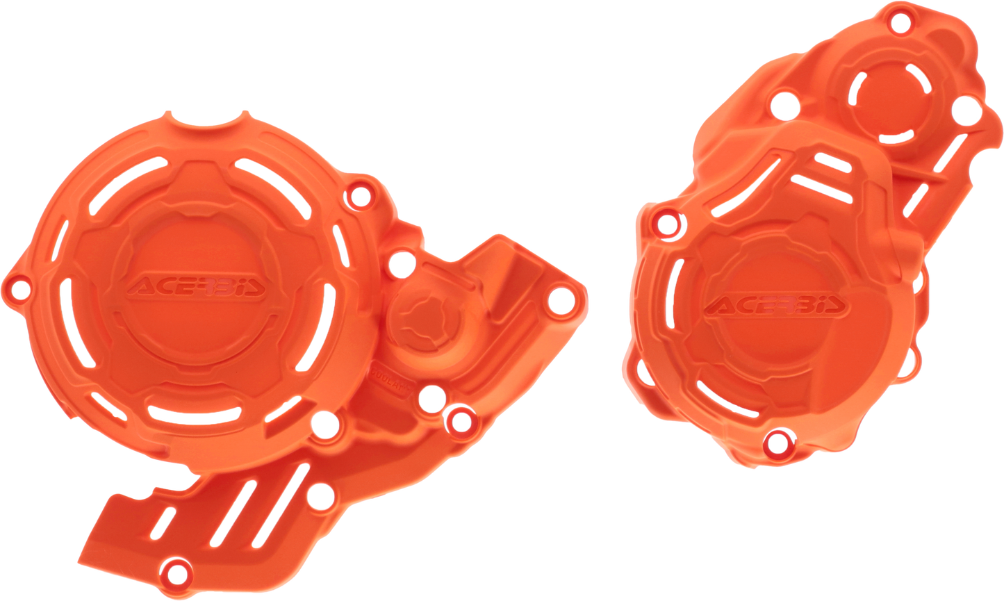 ACERBIS X Power Kit Orange for 2024 KTM 350 EXC-F — Offroad Skid Plate & Guard
