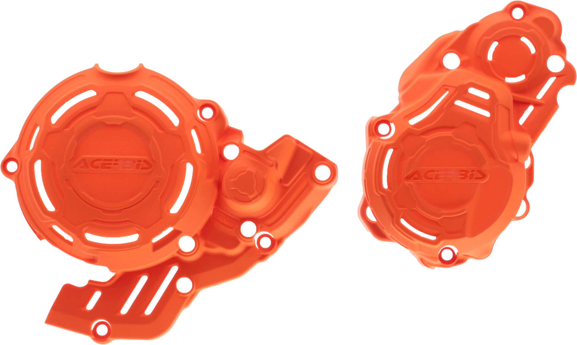 ACERBIS X Power Kit Orange for 2024 KTM 350 EXC-F — Offroad Skid Plate & Guard