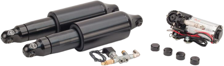 ARNOTT Fox Series Black Air Shocks for Harley-Davidson V-Rod and Night Rod Models (Part MC-3112)