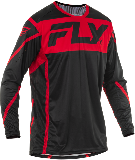 Fly Racing Lite Jersey Black/Red 2X-Large Offroad Performance Shirt