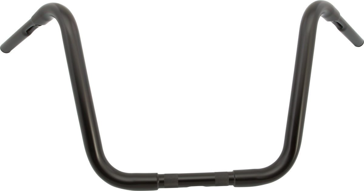 HardDrive 1.25 inch Ape Hanger Handlebars with 14 inch Rise in Black for Harley-Davidson