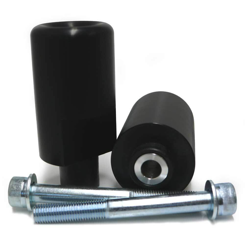 SHOGUN Frame Sliders Black for Suzuki GSX-R1000 (2005-2006) – Durable Motorcycle Body Guards with One Year Free Replacement Parts Promotion