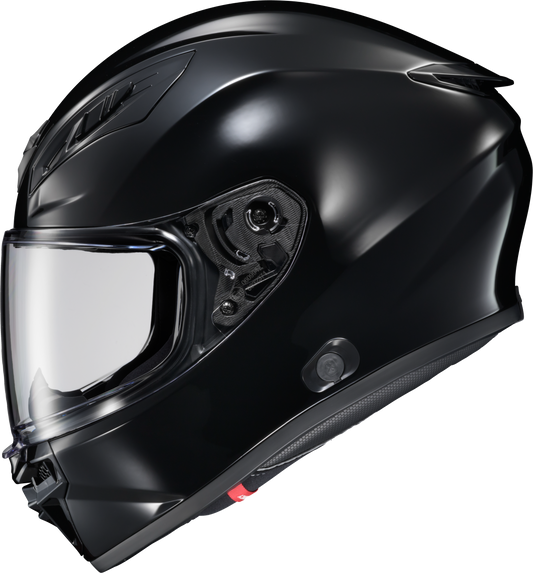 SCORPION EXO R430 Full Face Helmet in Black, Small - Lightweight, Aerodynamic Street Helmet with Advanced Ventilation and Clear Shield