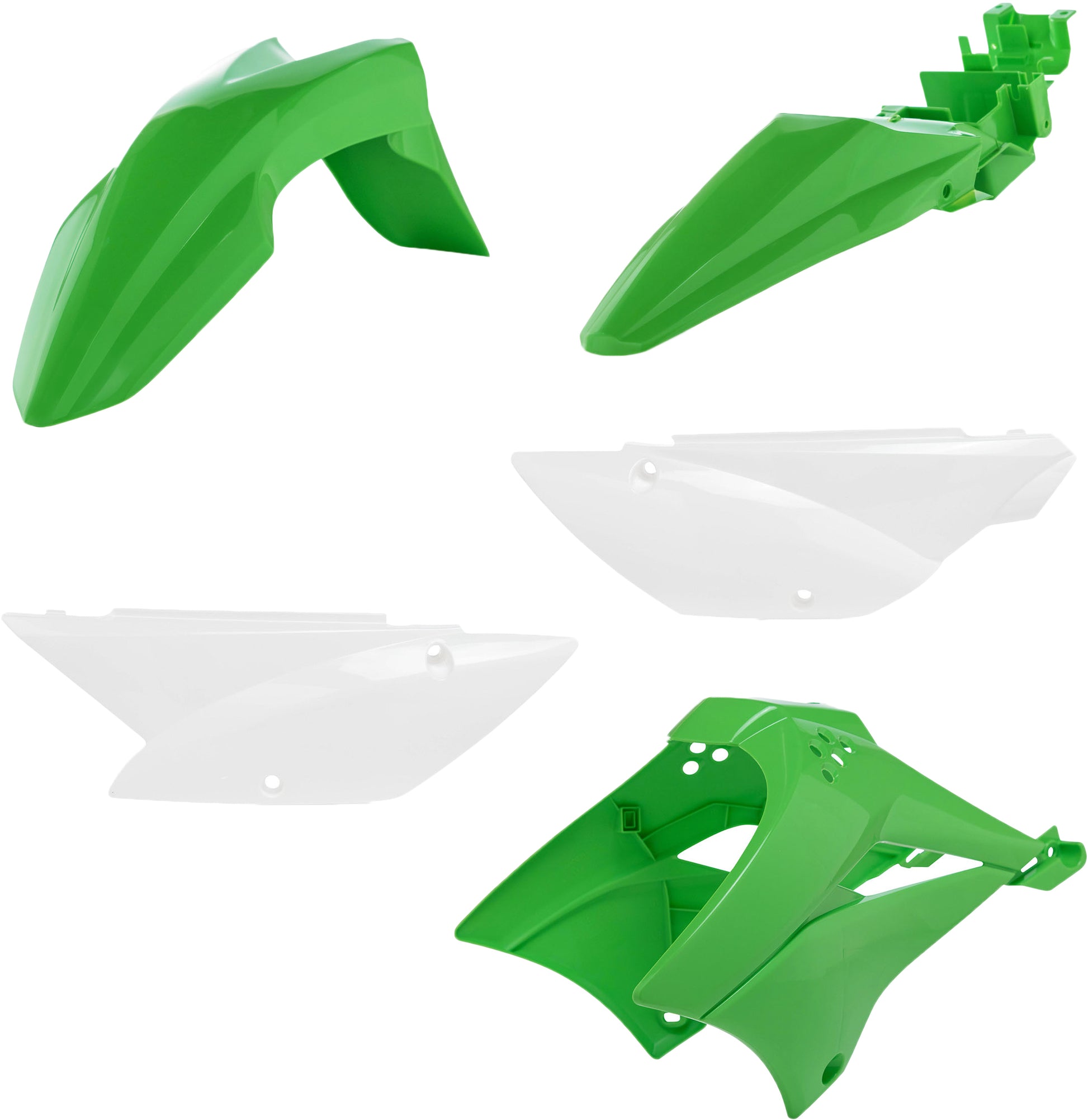 ACERBIS Plastic Kit Original for Kawasaki KLX110 (2010-2019) - Offroad Replacement Body Parts