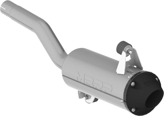 MBRP Part AT-9209PT Single Slip-On Exhaust System with 4.5-inch Performance Muffler for Can-Am Outlander ATV/UTV