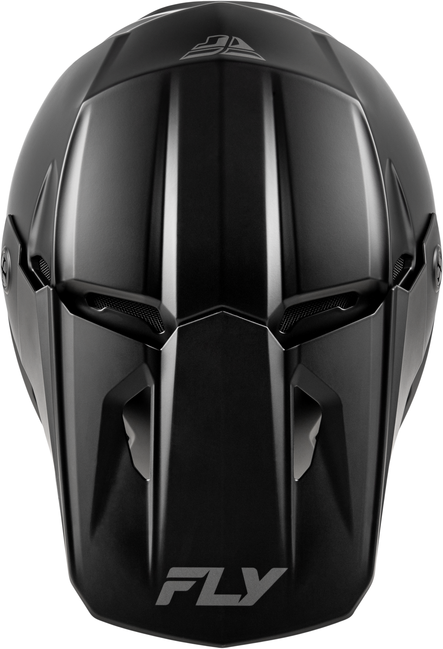 Fly Racing Youth Kinetic Solid Helmet Matte Black Large - Offroad Full-Face Helmet for Youth