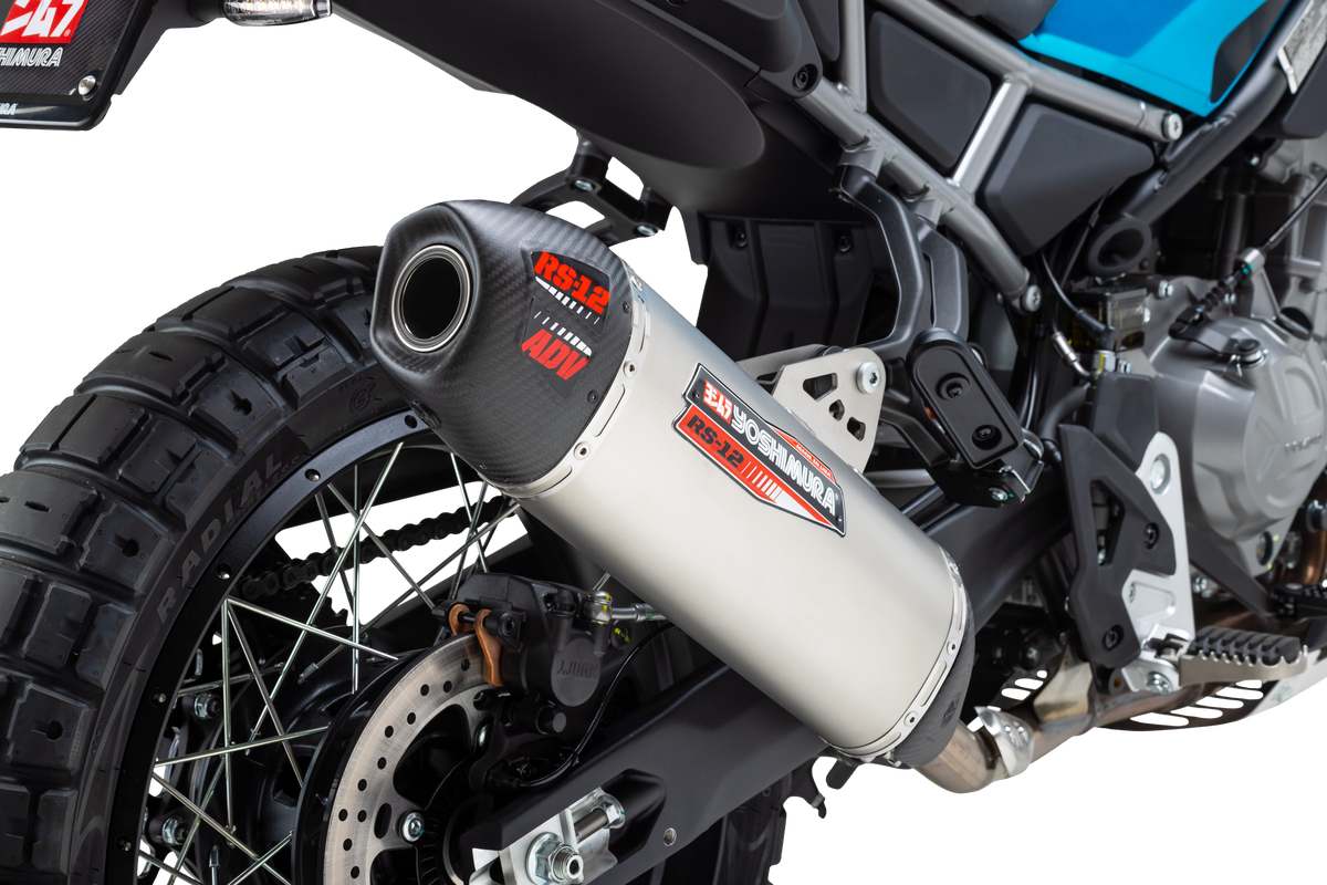 Yoshimura RS-12 ADV Slip-On Muffler for Street Motorcycle - Part #19460BS520