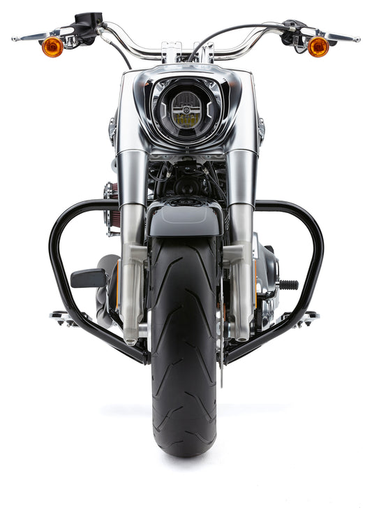 Cobra Freeway Bars 1.25-inch Black for V-Twin Motorcycles (Part No. 601-2100B)