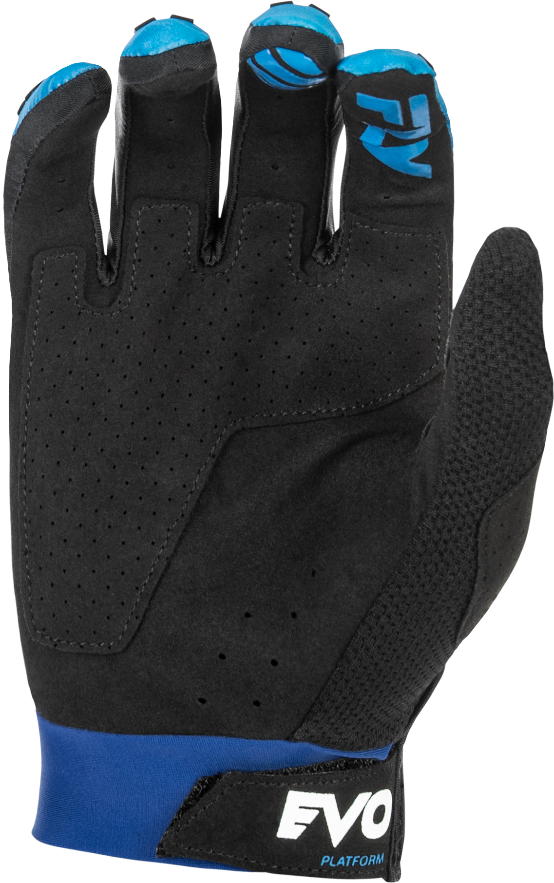 Fly Racing Youth Evolution DST Offroad MX Gloves - Blue/White, Youth Large
