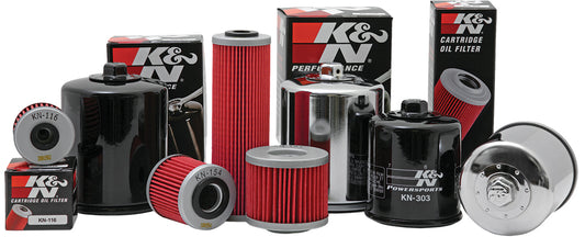 K&N KN-170 V-Twin Oil Filter for Harley Davidson & Motorcycle Engines