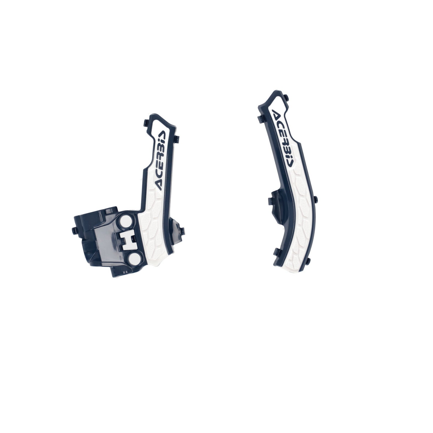ACERBIS X Grip Frame Guard Husqvarna Blue/White – Offroad Motorcycle Protection and Grip Enhancement