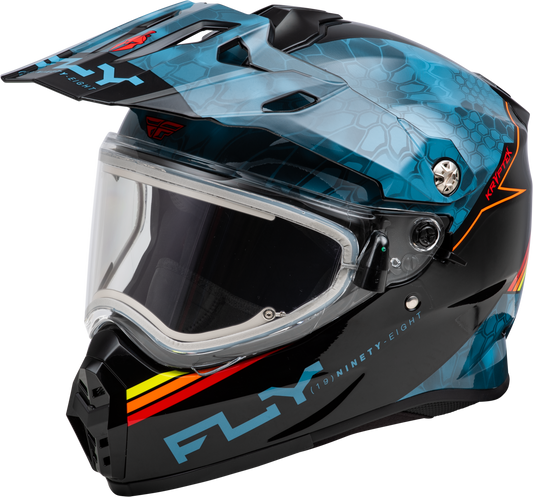 Fly Racing Trekker CW Conceal Snow Helmet - Small, Slate/Black/Red