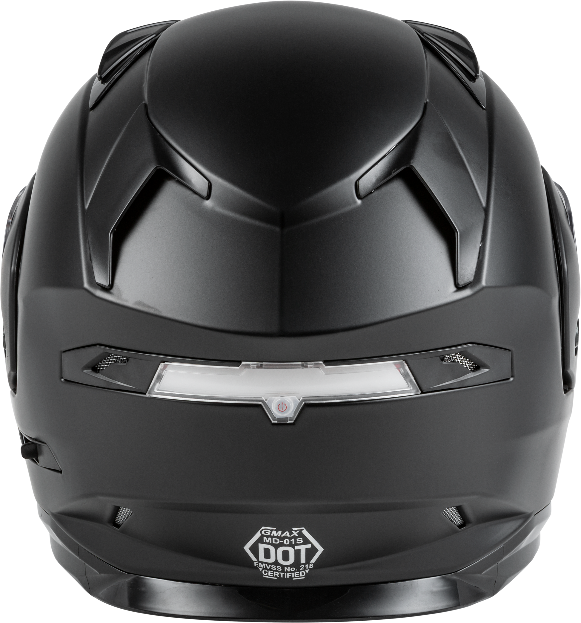 GMAX MD-01S Modular Snow Helmet Matte Black X-Small with Quick Release Buckle and Integrated LED Light