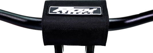 ROX BP6-W Snow Handlebars with White/Black Bar Pad - Compatible with Most Extruded Pivot Risers