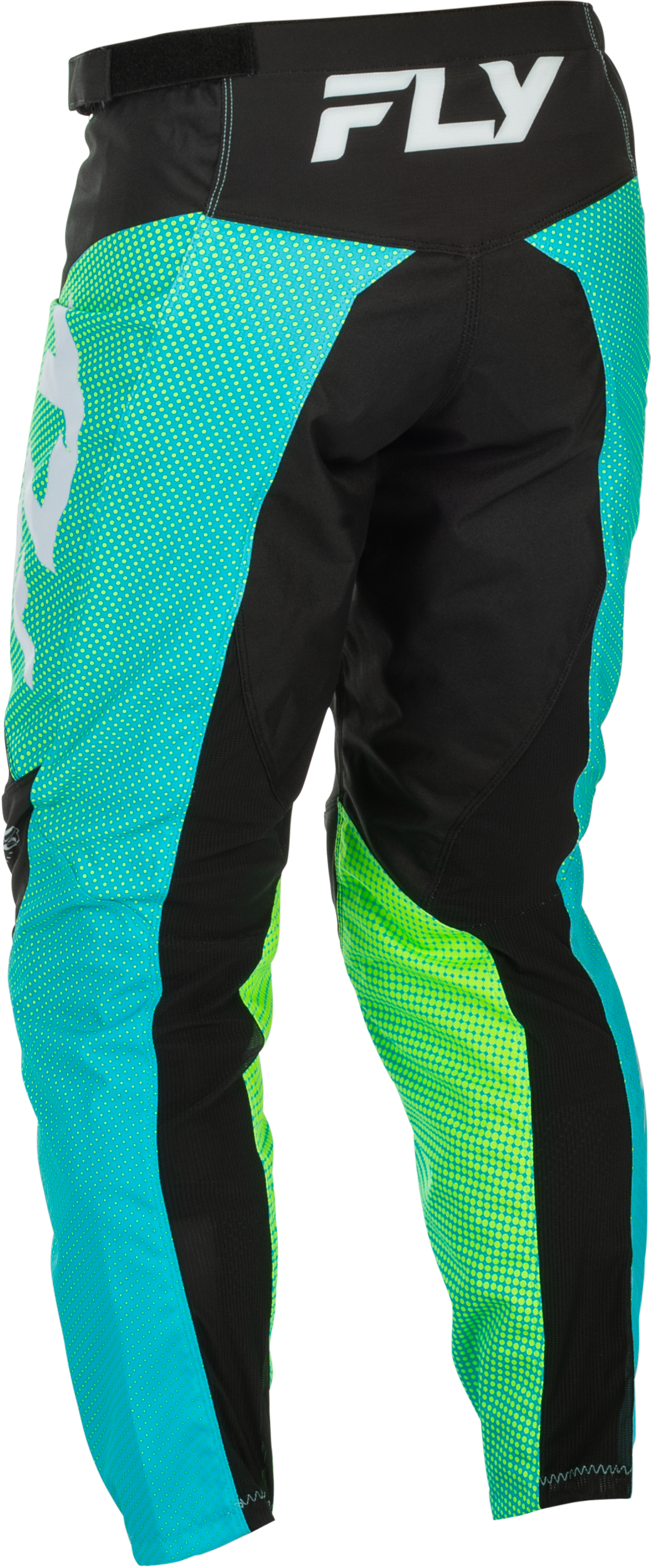 Fly Racing F-16 Offroad Pants Size 38 Aqua/Black/White – Durable and Comfortable Off-Road Riding Gear
