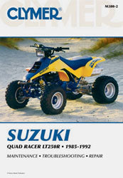 CLYMER Repair Manual for Suzuki LT250R Quadracer (1985-1992) - Part #CM3802