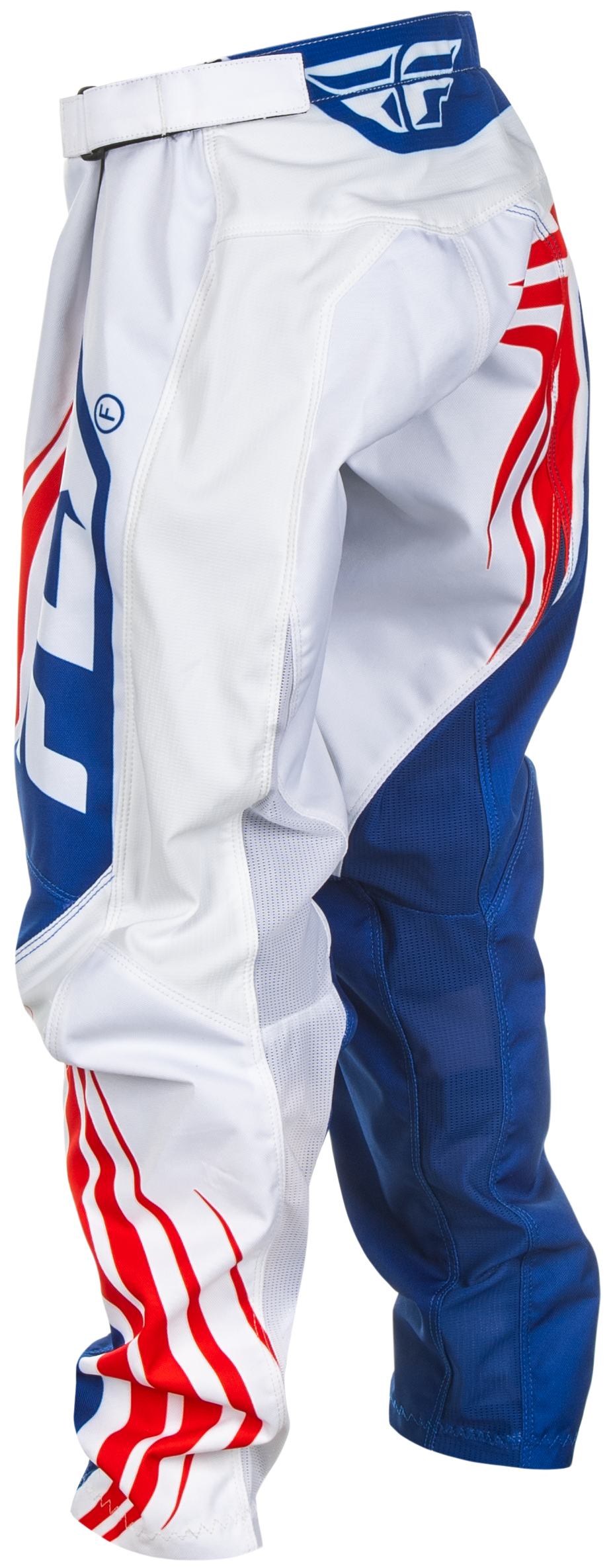 Fly Racing Youth F-16 Offroad Pants in Red, White, and Blue – Size US 22