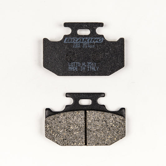 BRAKING Offroad Semi Metallic Brake Pad Set for Kawasaki KX250 and KDX 220R - Part #722SM1