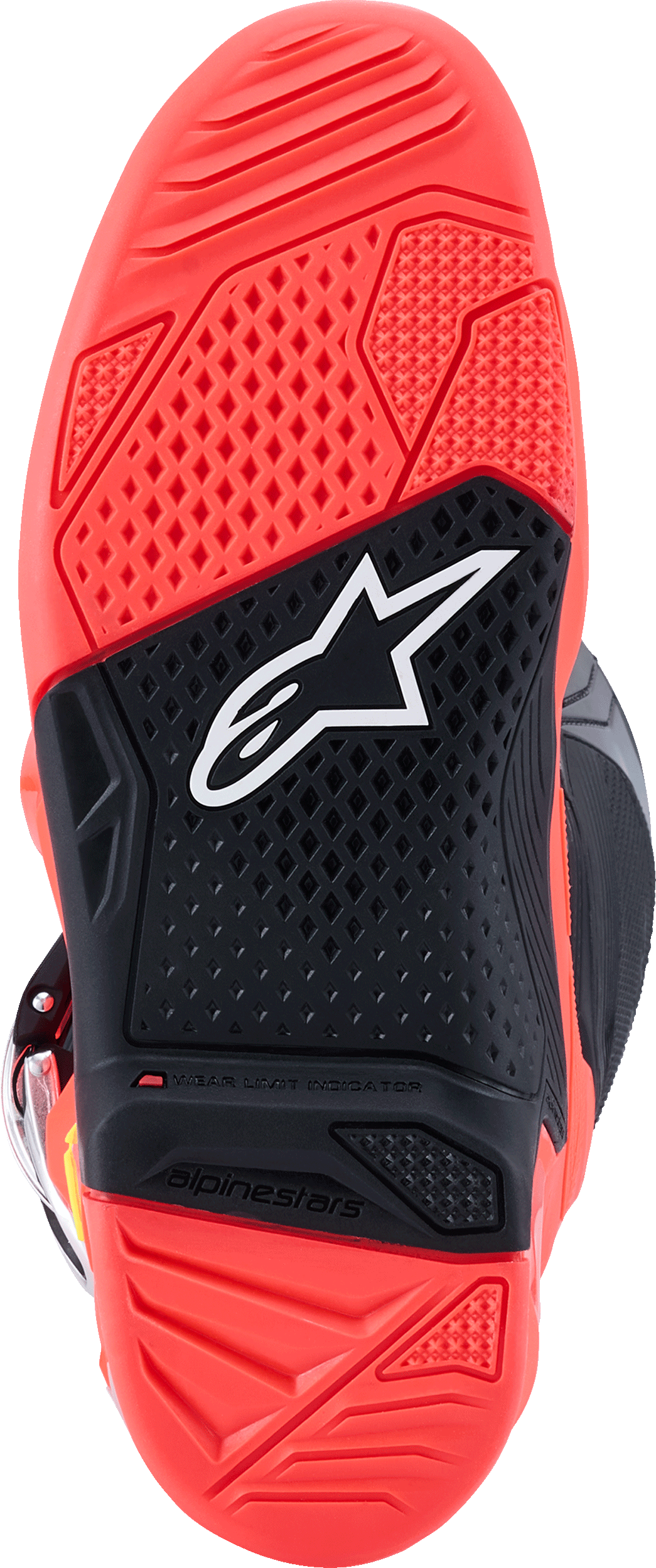 Alpinestars Tech 7 Offroad Boots US 09 Black/Red Fluo Pink Fluo