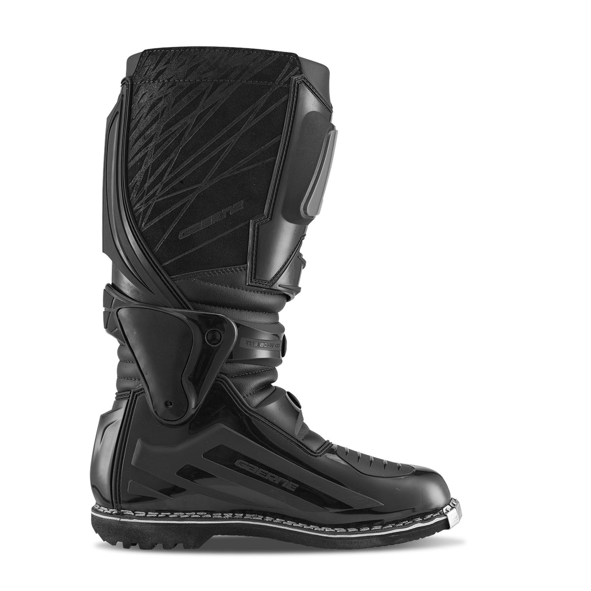 Gaerne Fastback Enduro Midnight Boots for Offroad Riding, US Size 9