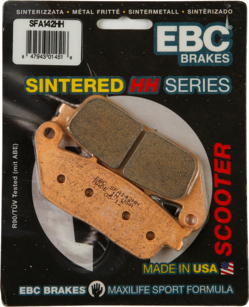 EBC Double-H Sintered Superbike Brake Pads for Honda CN250 Helix – High Performance Street Brake Pads