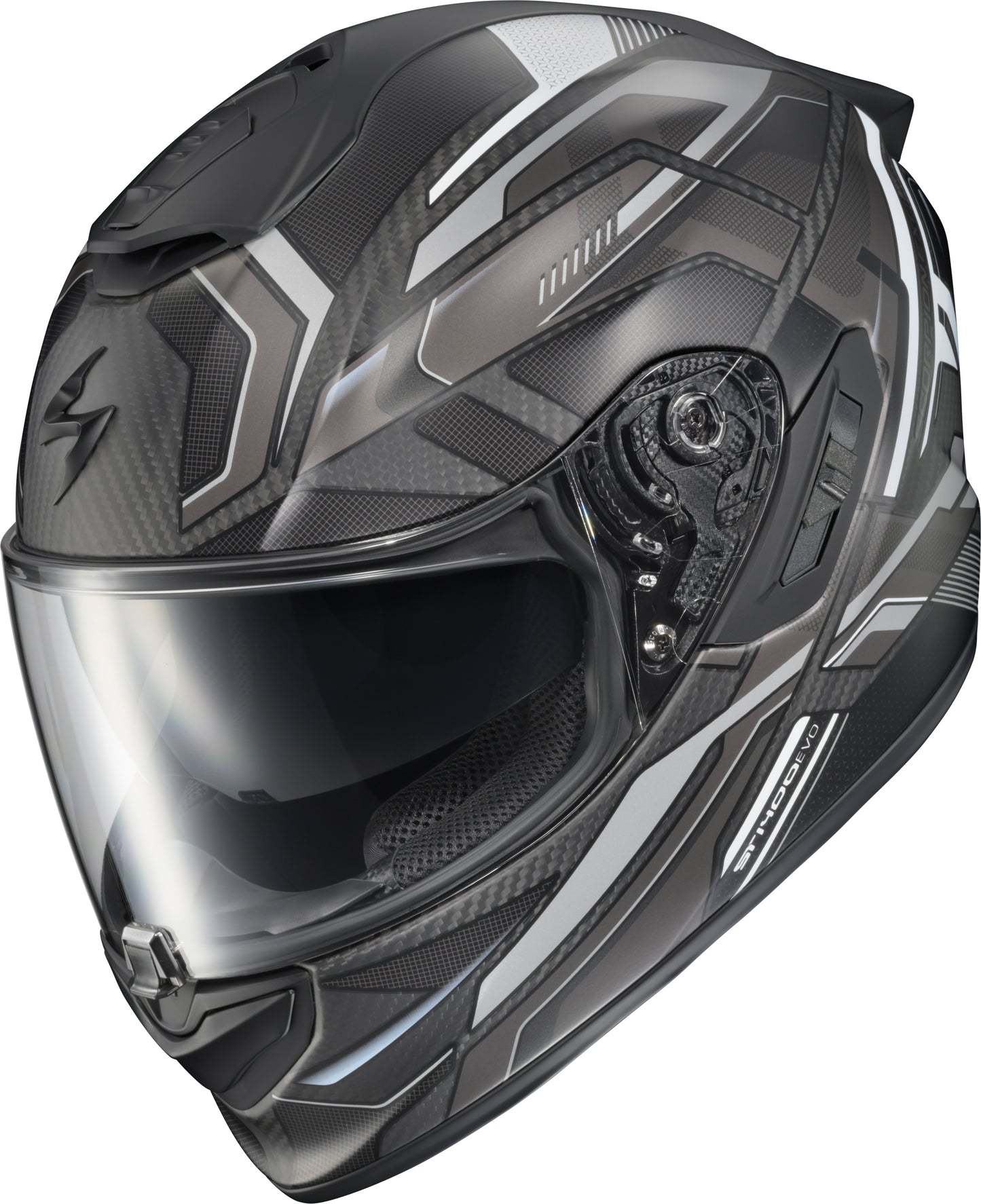 SCORPION EXO Exo St1400 EVO Carbon Helmet - Matte Grey, X-Large