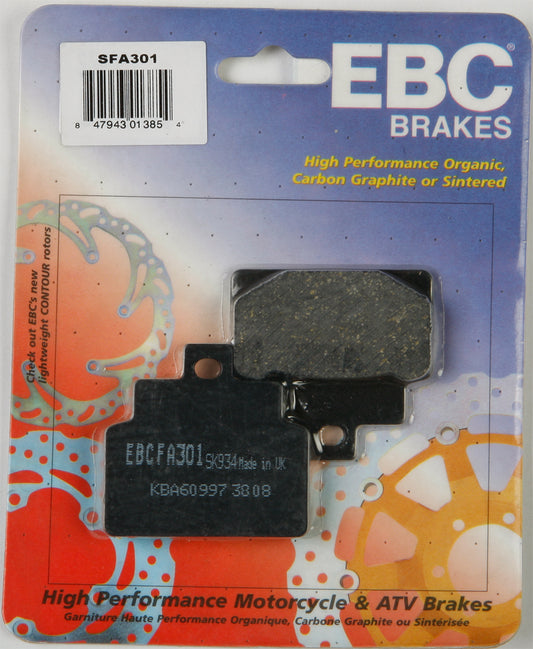 EBC Brakes SFA301 Organic Brake Pads for 2007-2008 Aprilia Mojito Scooter