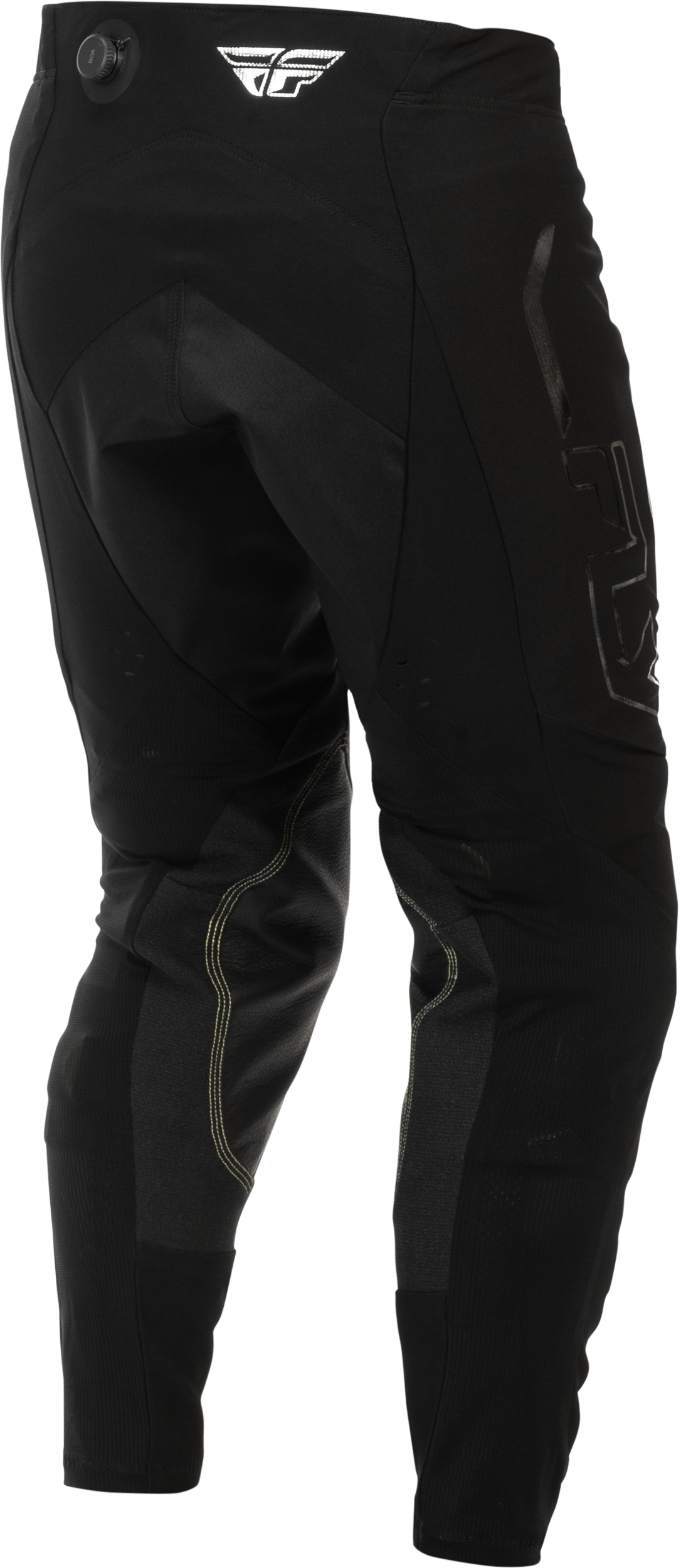 Fly Racing Evolution DST SE Offroad Pants for Men – Black/Silver, Size US 28