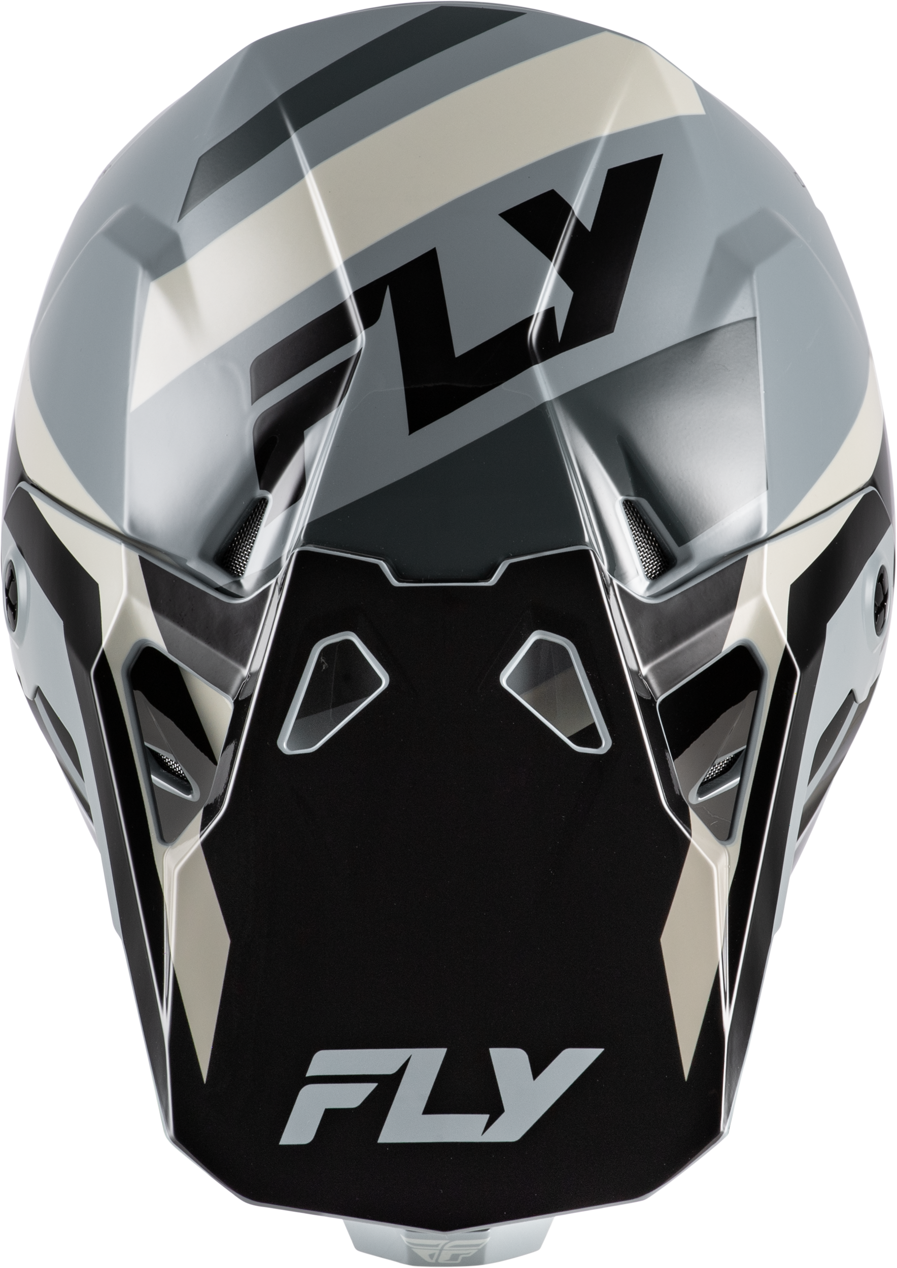 Fly Racing Formula CP Seal Off-Road Helmet - Large, Black/Grey/Light Grey