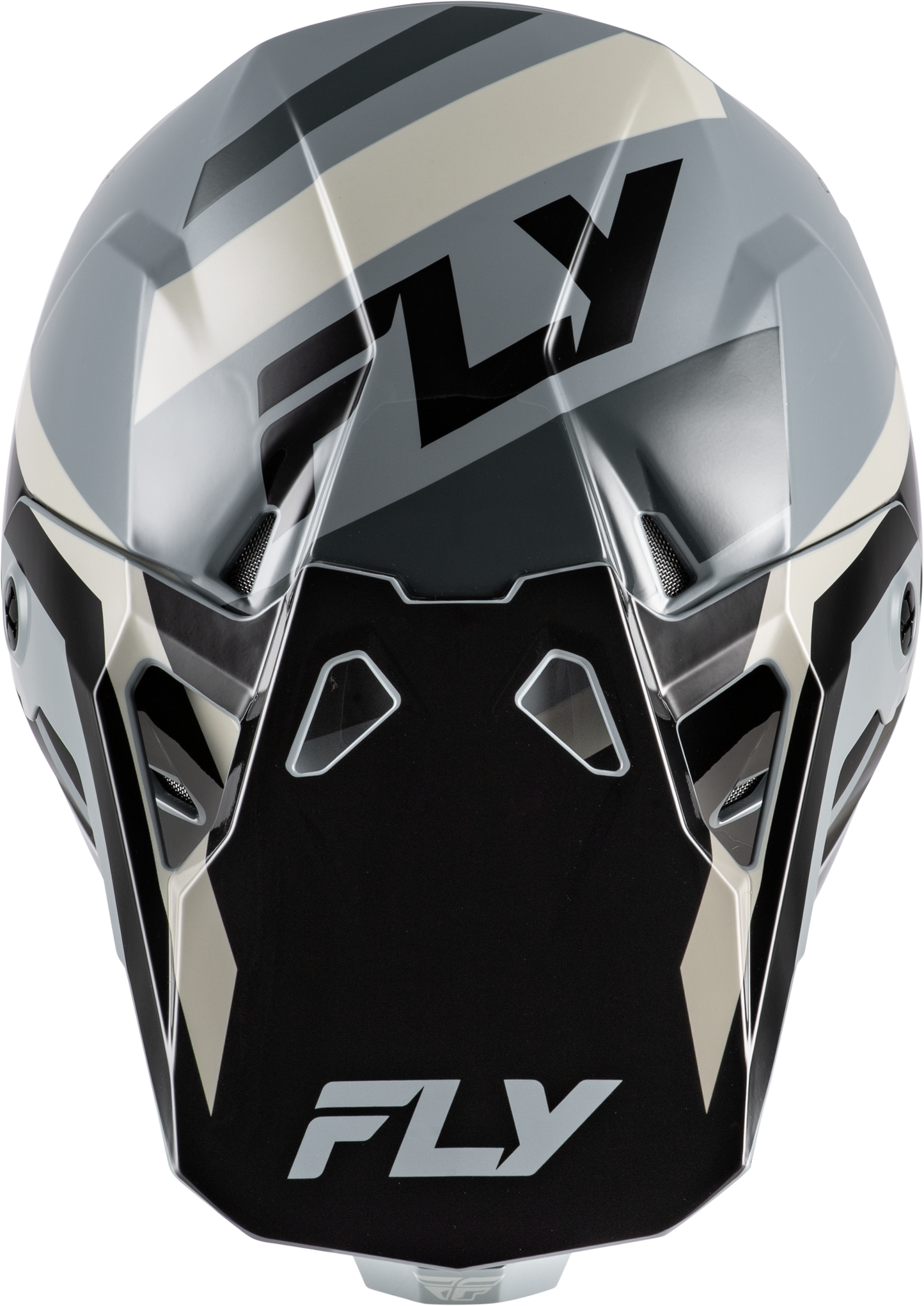 Fly Racing Formula CP Off-Road Helmet Medium Black/Grey/Light Grey