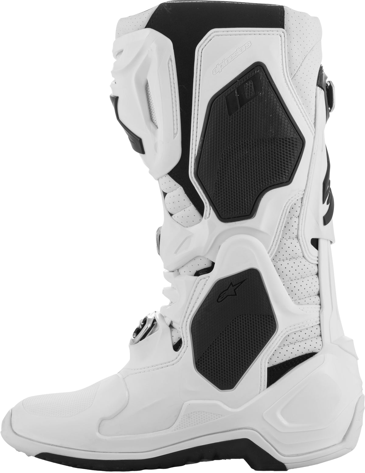 Alpinestars Tech 10 Supervented Offroad Motorcycle Boots - White, US Size 10