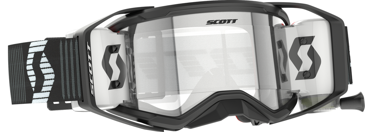 SCOTT Prospect 2.0 WFS Offroad Goggles with Clear Lens - Black/White