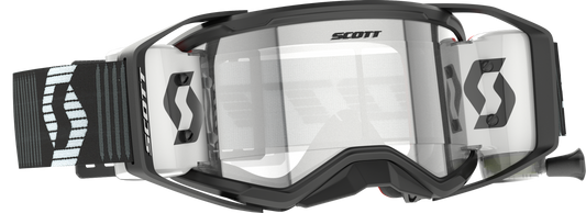 SCOTT Prospect 2.0 WFS Offroad Goggles with Clear Lens - Black/White