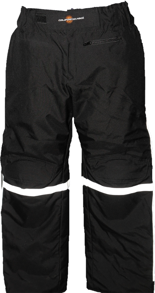 California Heat 12V Streetrider Outer Pants for Men - Black, 4X-Large Tall