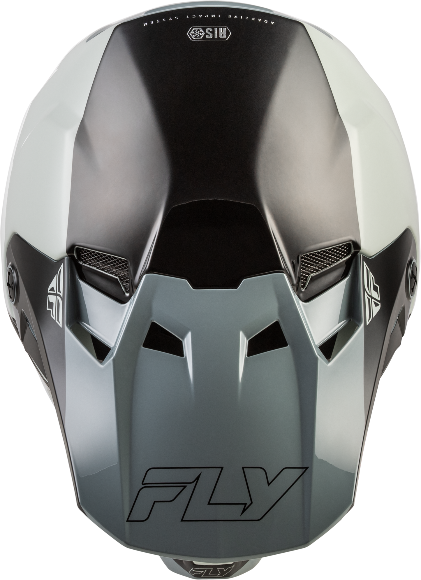 Fly Racing Youth Formula CC Glide Helmet - Offroad Off-Road Helmet for Youth Large in Grey/Light Grey/Black