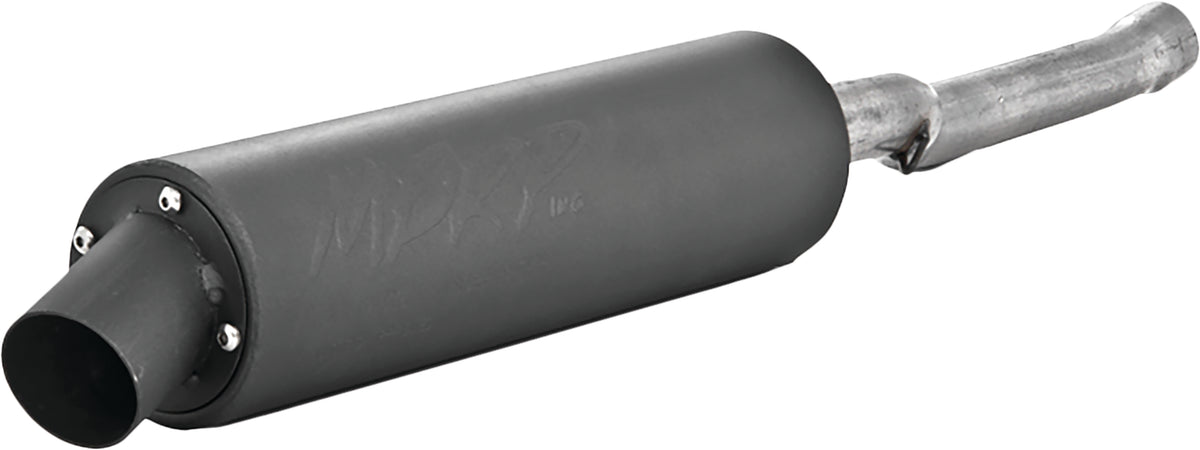 MBRP Single Slip On System with Utility Muffler for Yamaha YFM400FA Kodiak and YFM350FW Big Bear
