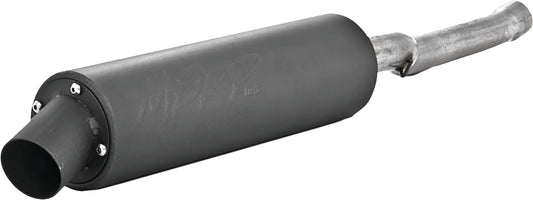 MBRP Single Slip On System with Utility Muffler for Yamaha YFM400FA Kodiak and YFM350FW Big Bear