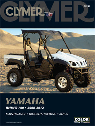 CLYMER Repair Manual for Yamaha Rhino 700 (2008-2012) – DIY ATV/UTV Maintenance Guide