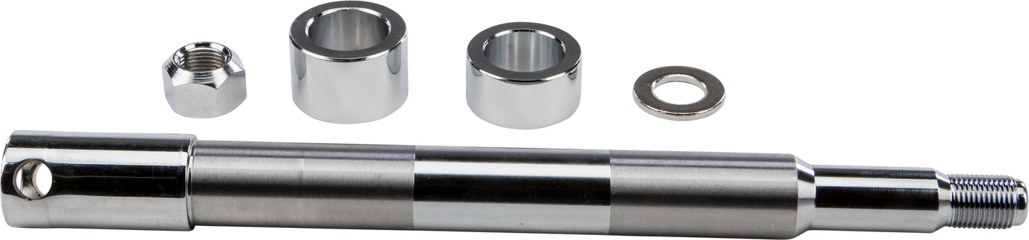 HardDrive Front Axle with Hardware for 1973-1983 Harley-Davidson V-Twin Models (Part #68-030A)