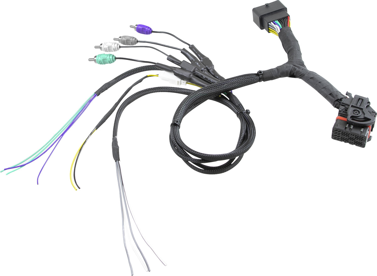 Cerwin Vega CTLINK RPM Harley Davidson 4-Channel Input with Load Resistor T-Harness Kit