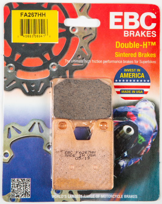 EBC FA267HH Brake Pads for Yamaha FZS800 FZ8 and YZF-R1 Models