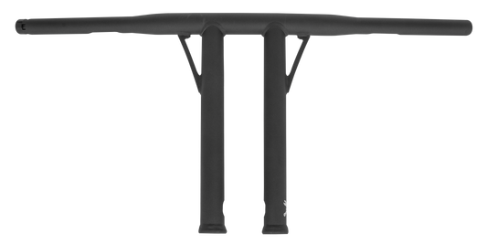 BURLY BRAND Folsom 12-Inch Matte Black Handlebars for Harley Davidson V-Twin Models Part B12-5505TB