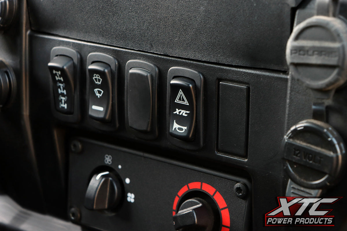 XTC Power Products ATS Kit with Billet Turn Lever for ATV/UTV - Polished Finish